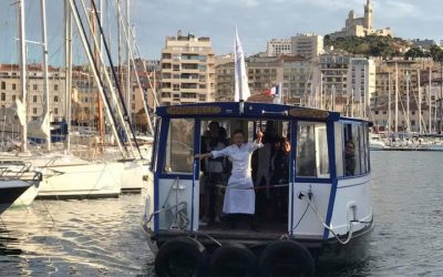 Tous au restaurant sur le ferry boat avec Gourméditerranée